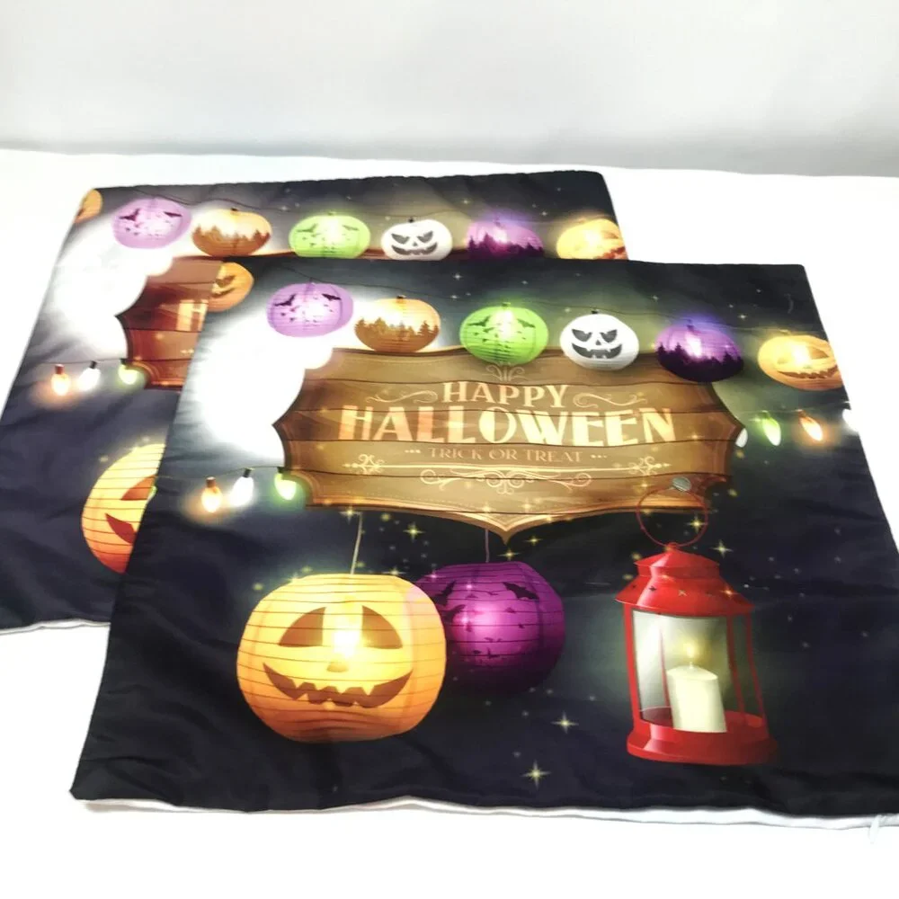 Halloween Throw Pillow Cover Set